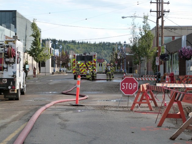 Crews tend to gas lak - photo 250 News