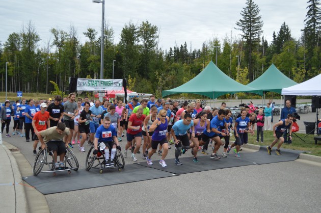 Start of Storm the Hill Sunday At NSC. 250 News photo