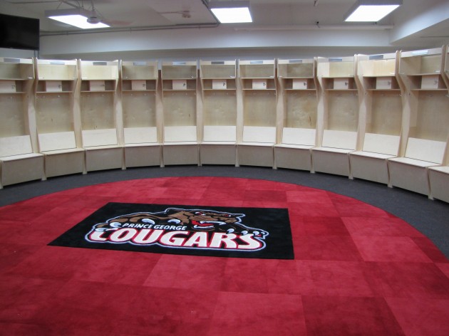 New dressing room
