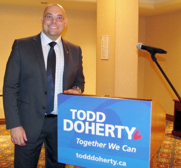 Todd Doherty announces candidacy for Conservative Party in Cariboo-Prince George - photo 250 News