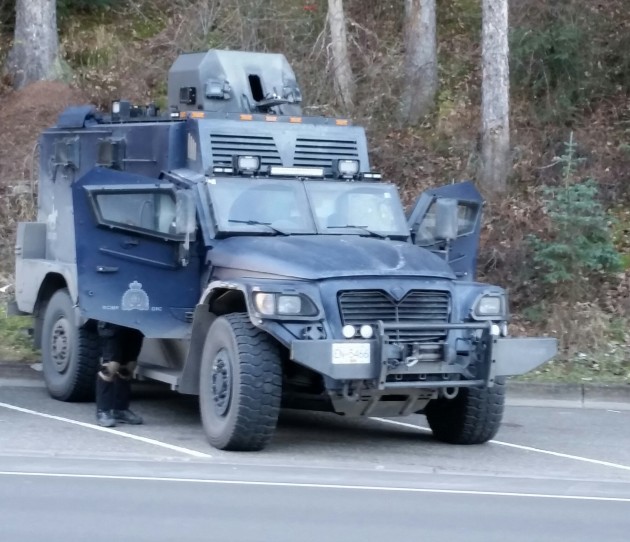 Extra security measures were taken at this year's Remembrance Day ceremonies - photo 250 News