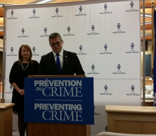 Prince George-Peace River MP Bob Zimmer & Prince George Mayor Shari Green - photo 250 News