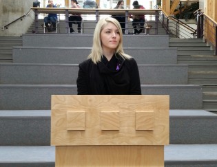 UNBC student Mia Pupic