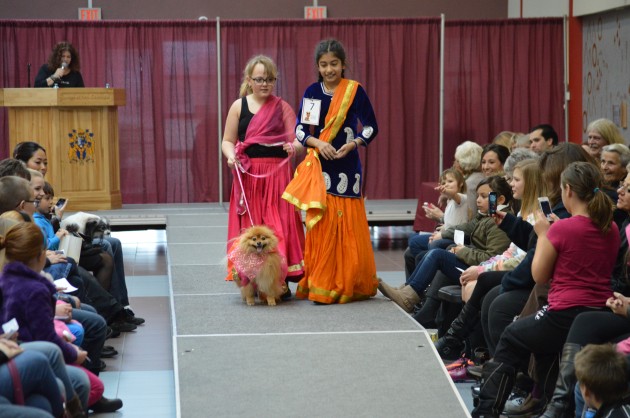 Belly dancing Pomeranian and friends take to the catwalk at CNC. Photos 250News