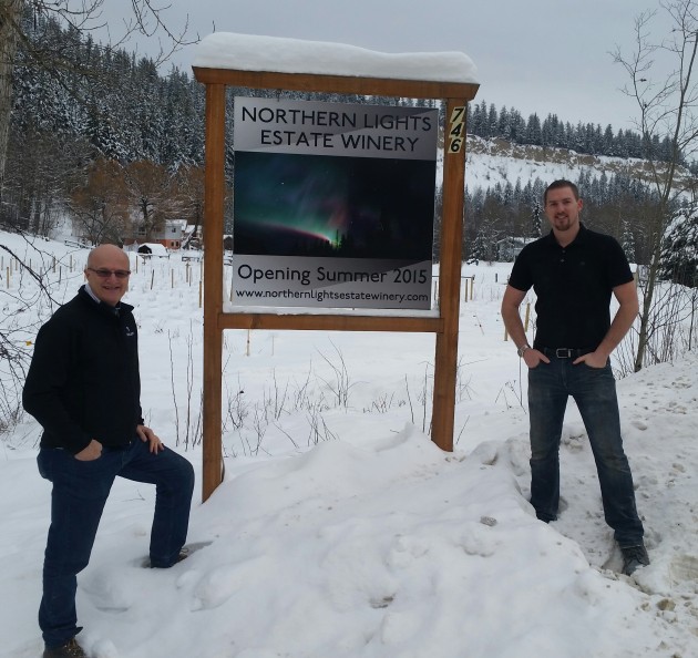 From left to right Pat Bell & son Doug - photos 250News