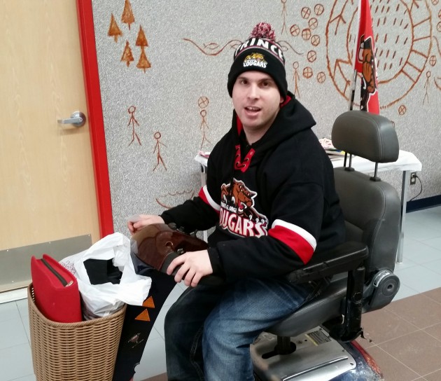 Prince George Cougars "Super Fan" Ryan Fournier - photo 250News