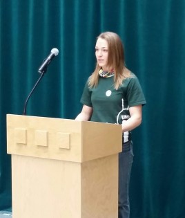 UNBC student Eryn Beddoes - photo 250News