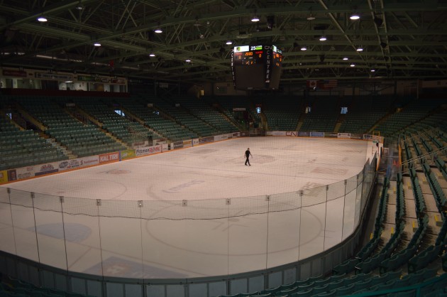 CN Centre plays host to the Prince George Cougars and Ice Racing this weekend. 250 News photo