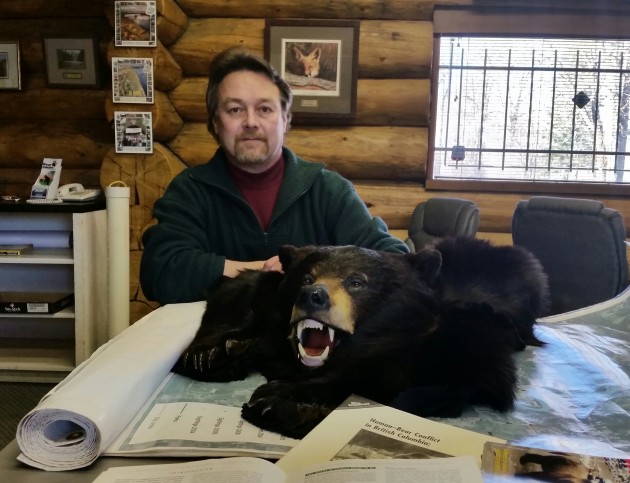 Dave Bakker, president, Northern Bear Awareness Society - photo 250 News