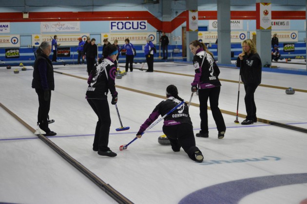 Alyssa Connell led her juvenile rink to victory in the Ladies bonspiel