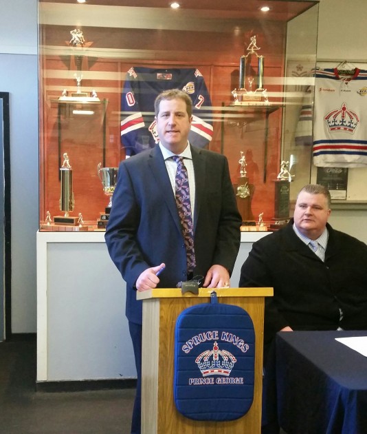 New Spruce Kings head coach Chad van Diemen - photo 250 News