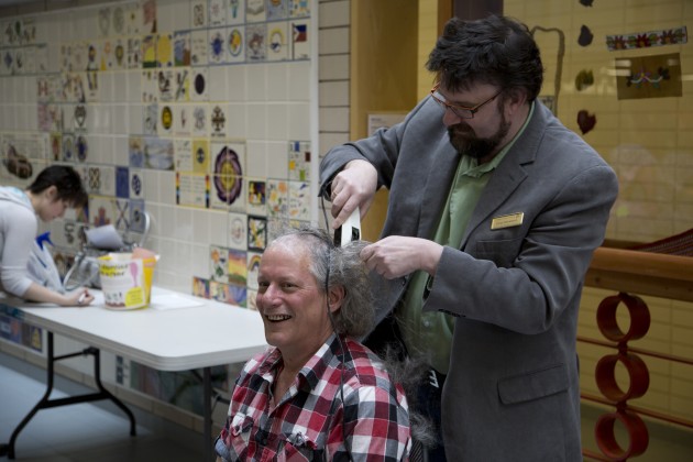 Bruce Bennett (left) and Chad Thompson