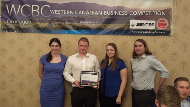 From left, Michelle Barnes, Mike Keitch, Alyssa Fatum & Michael Kollinger - photo courtesy CNC