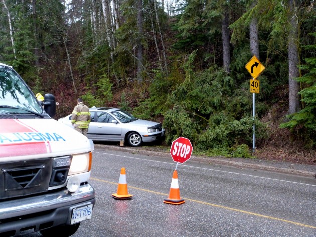 Small car did not have any visible damage