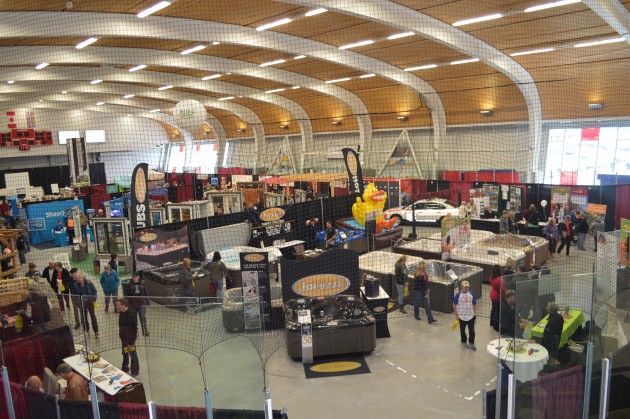 Kin 1 arena lighting well-suited to the Home and Garden Show. Photos -250News