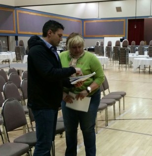 NCLGA Executive Director Oliver Ray & NCLGA 1st V-P Laurey-Anne Roodenburg - photo 250 News