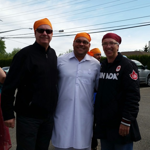 From left, Prince George Mayor Lyn Hall, Cariboo-Prince George Conservative Nominee Todd Doherty, and Liberal MLA John Rusted