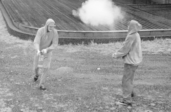 Vandalism suspects - RCMP surveillance image