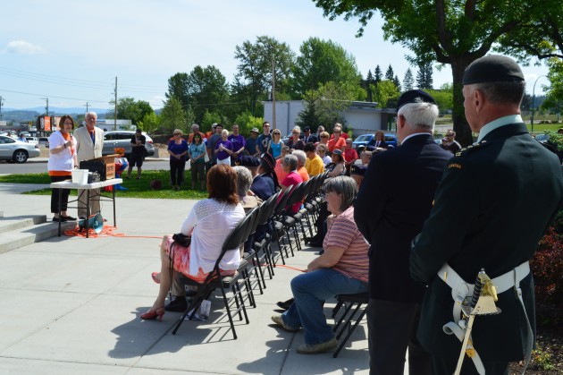 MLA Shirley Bond explained her heritage and gratitude