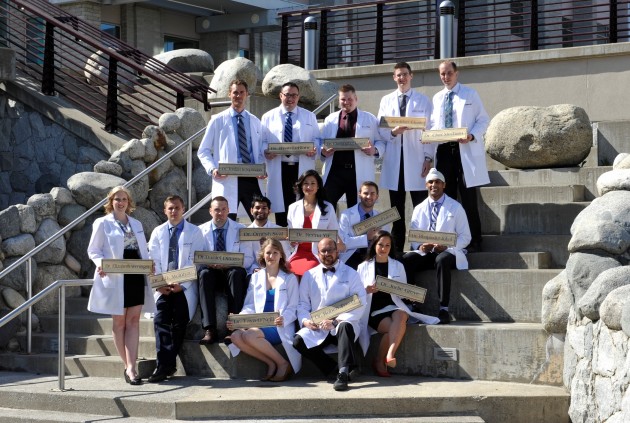 Northern Medical Program grads from the north and those who graduated from UNBC