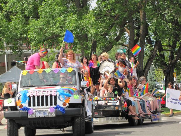 A float from last year's Pride Parade - 250 News photo archive