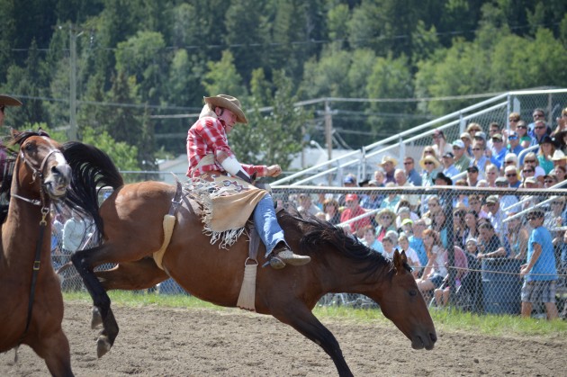Fort St John;s Brady Thomas at the Great Rockin Rodeo