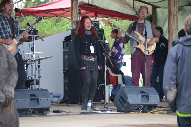 Three stages throughout the site provide music for festival-goers at Vivian Lake. Photos 250 News