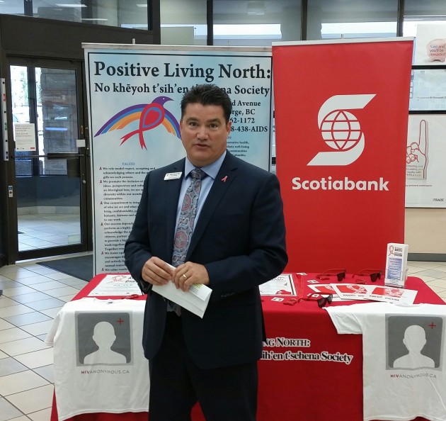 Scotiabank Branch Manager Trevor Lutes - photos 250 News