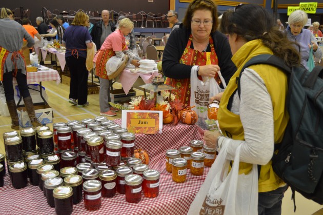 The jams, like so many items, looked delicious.