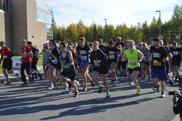 Storm the Hill start from NSC parking lot. Photos 250 News