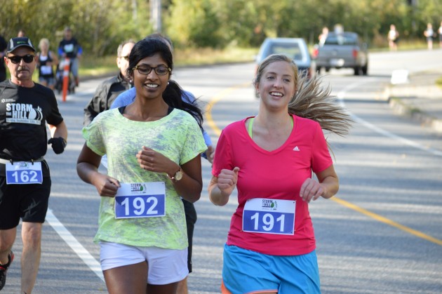 University Way became a run course for friends