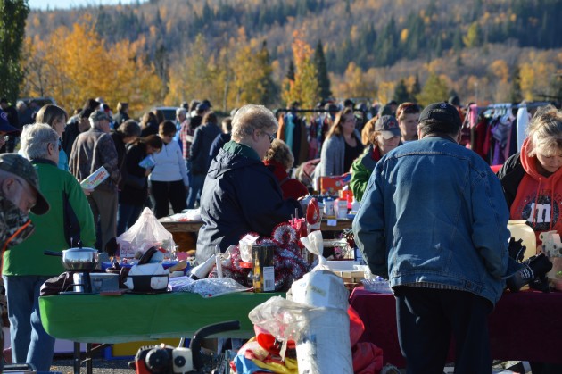 Saturday's sale produced loads of items and plenty of interest. Photos 250News