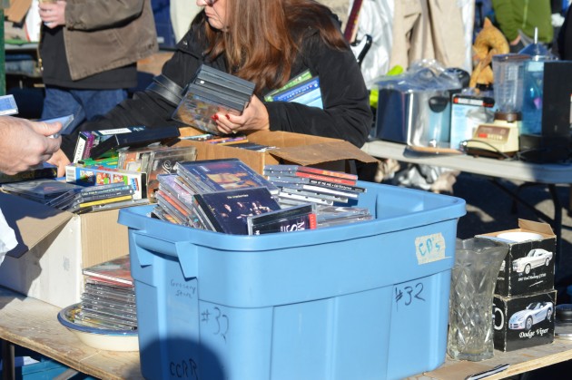 Of course there were the obligatory CDs and movies