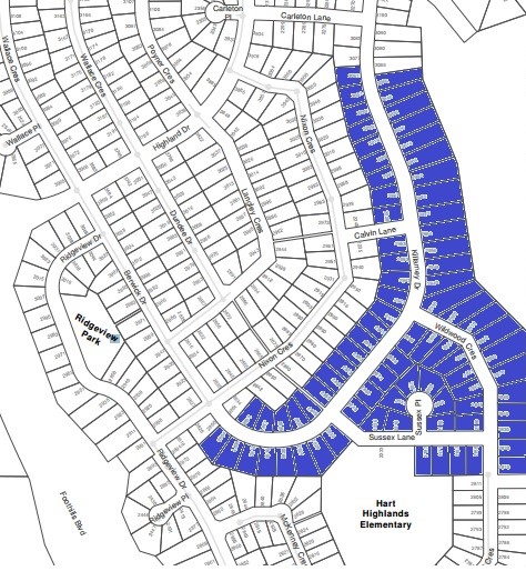 Properties in the proposed Killarney-Wildwood-Sussex LAS