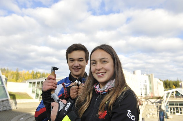 Jarod Algra & Erica Kreitz - photo courtesy UNBC