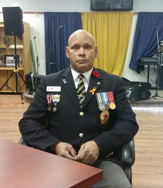 Bruce Gabriel, president, Royal Canadian Legion Branch 43 in Prince George - photo 250News