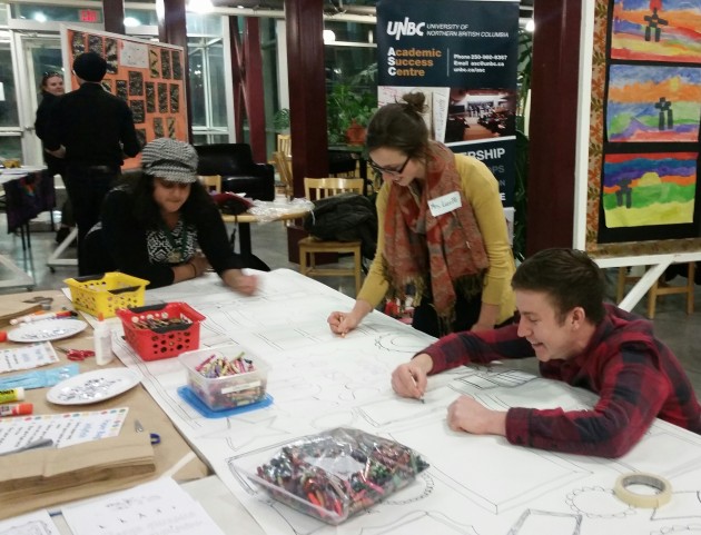 From left, Sukaimah Rahimtula, Julie Lizotte, and Franco Celli