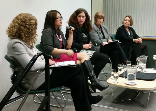 From left, Marleen Morris, Shauna Harper, Jillian Merrick, Stephanie Killam, and Shirley Bond - photo 250News