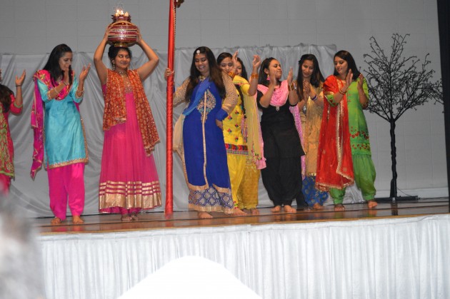 Prince George joined in the celebration of Diwali Saturday night.