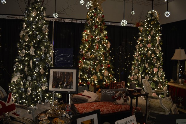 Three tree tribute to the Sawdust Fusiliers salutes England, Canada and France. Photos 250News