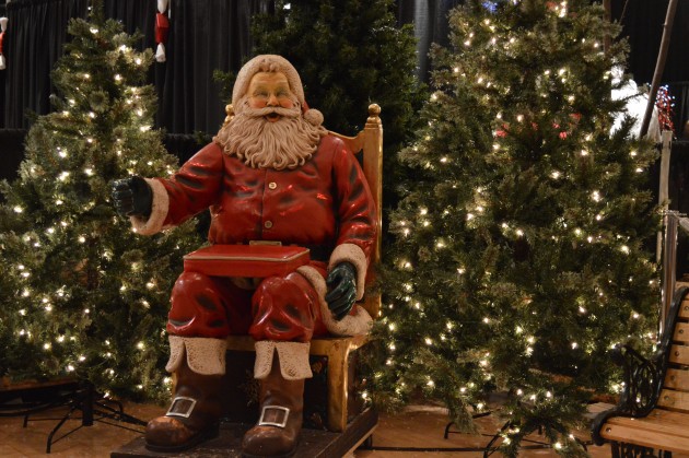 Santa welcomes visitors to Festival of Trees