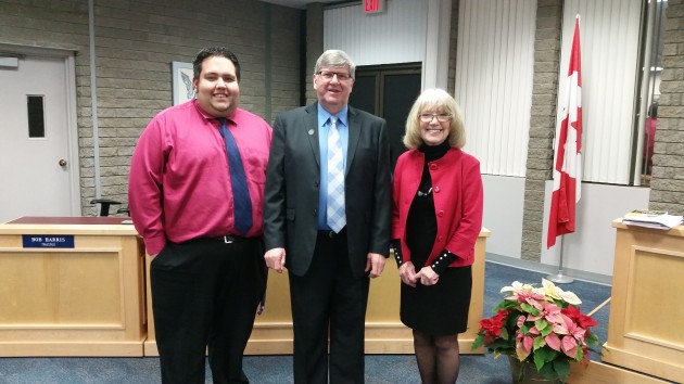 From left, Tim Bennett, Tony Cable and Sharel Warrington -photo 250News