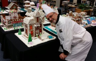 One of Chef 'C's' favourites, a gingerbread castle