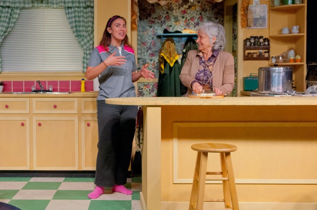 Mother and daughter, played by Melissa Oei and Linda Goranson, in Miracle on South Division Street