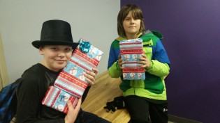 From left, Raiden Beier and Brandon Lock