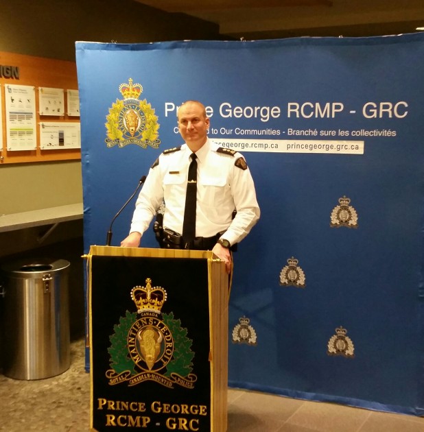 Prince George RCMP Superintendent Warren Brown - photo 250News