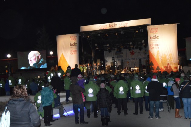 One year ago the city celebrated the Canada Winter Games. 250 News archive