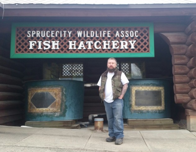 Spruce City Wildlife Association director Steve Hamilton - photos 250News