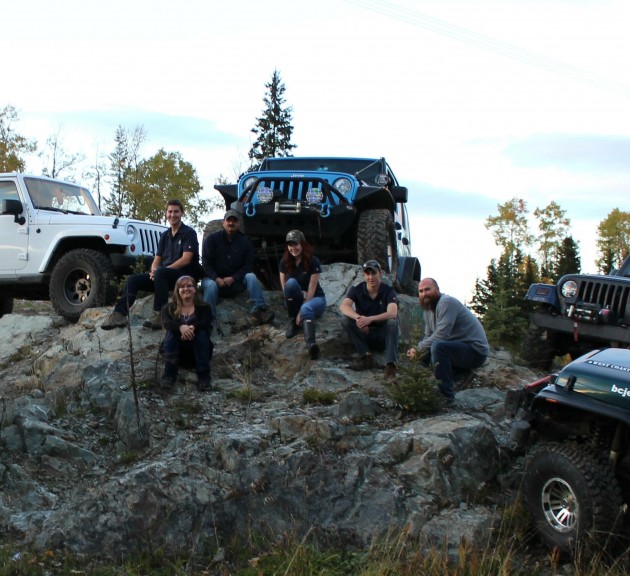 Some Overlander Rovers members, from left to right Dane, Delanie, Davy, Katt, Stan, Lawrence.