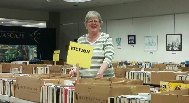 Margaret Johnston, president, Friends of PG Public Library - photos 250News